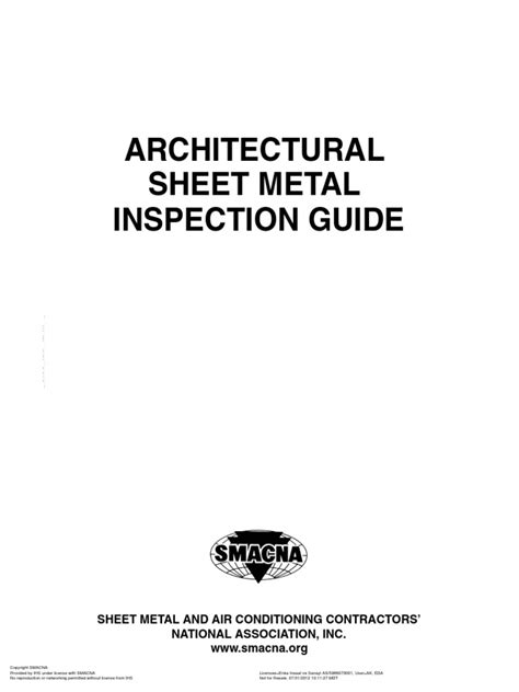 sheet metal inspection guide pdf